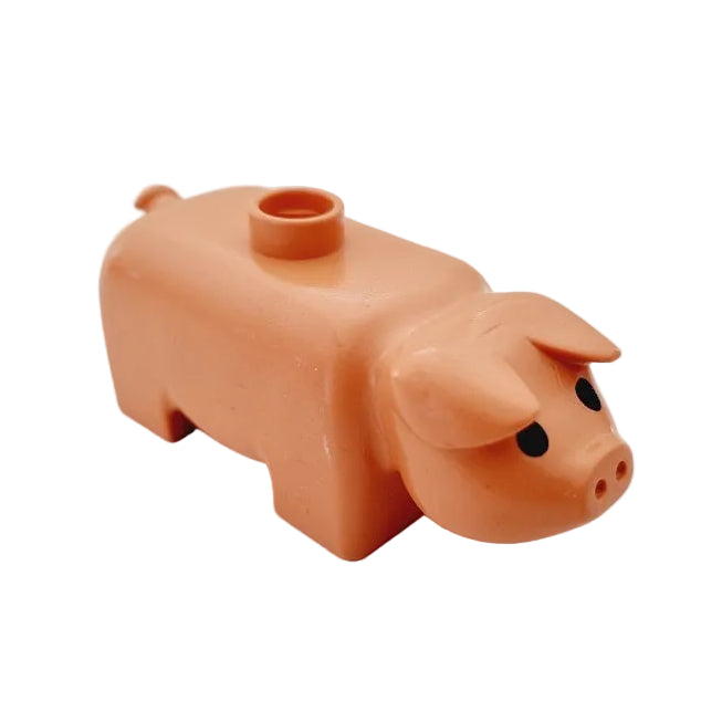 lego duplo tier tiere schwein sau einzeln einzelteile bausteinjäger 4011type1pb01 alt eckig augen rund