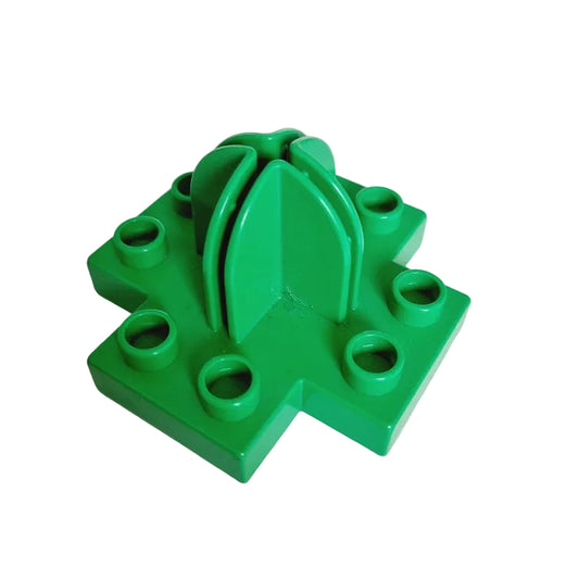 lego duplo kleine ständerplatte knallgrün 42058 rückwand kulisse wand