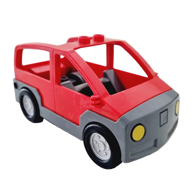 lego duplo pkw auto groß fahrzeug bausteinjäger einzelteile einzeln 4354c02 rot 