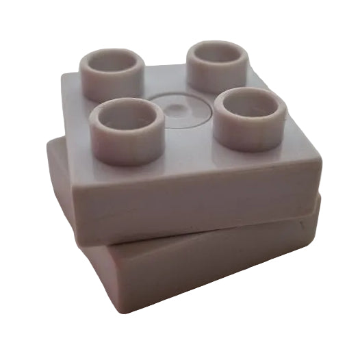 Lego Duplo Drehplatte 2x2 hellgrau