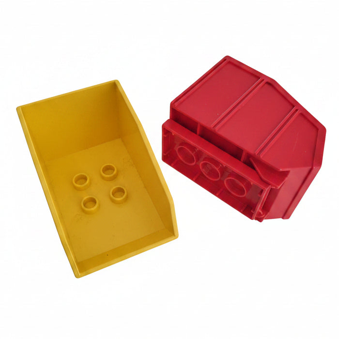 Lego Duplo Kippcontainer gelb und rot
