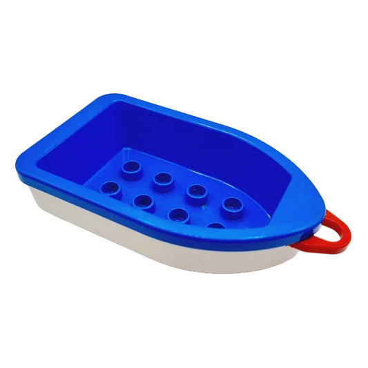 lego duplo boot einzeln einzelteile bausteinjäger 4677c02 weiß blau rot