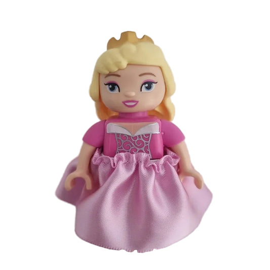 lego duplo figur einzeln disney princess prinzessin dornröschen 47394pb147 aurora rosa rock kleid krone
