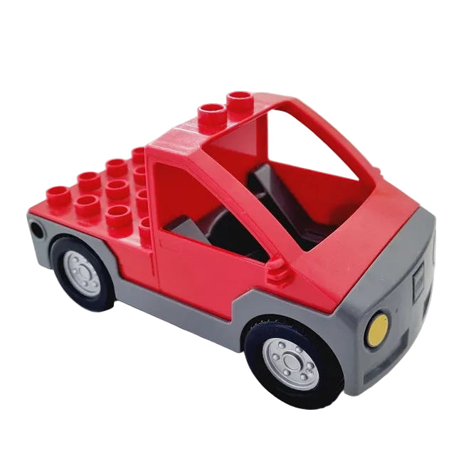 lego duplo pkw auto groß fahrzeug bausteinjäger einzelteile einzeln 47438c01 pickpu truck rot pritschenwagen