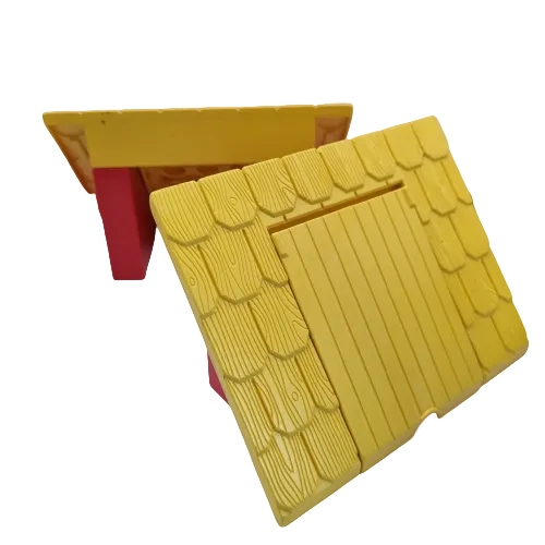 lego duplo 4812c01 dach mit klappe rot gelb bauernhof farm