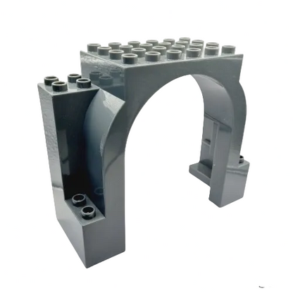 lego duplo eisenbahn zug lok tunnel einzeln bausteinjäger 5557 neu dunkelgrau flach schmal