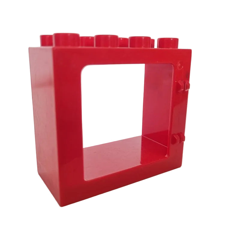 lego duplo fenster rahmen 6169 rot neu 4x2