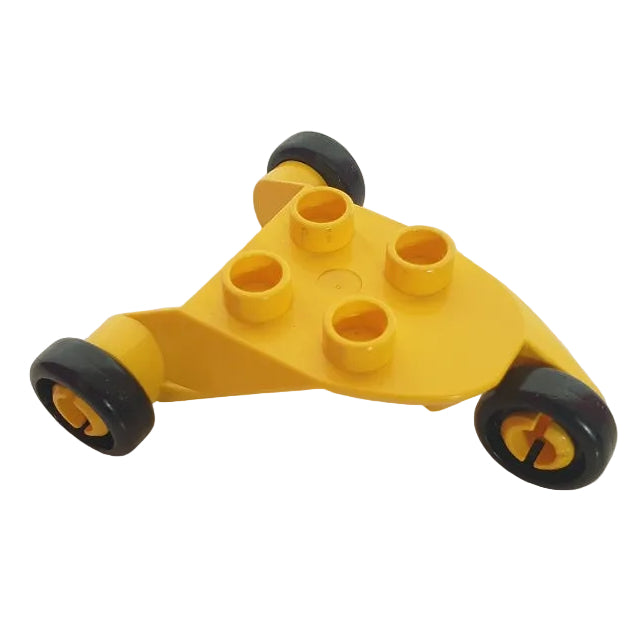 lego duplo fahrwerk räder unterbau einzeln einzelteile bausteinjäger 3 drei dreirad flach 6356