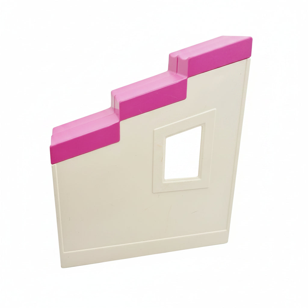 lego duplo wand haus dach fenster weiß 6x2 pink 646c02