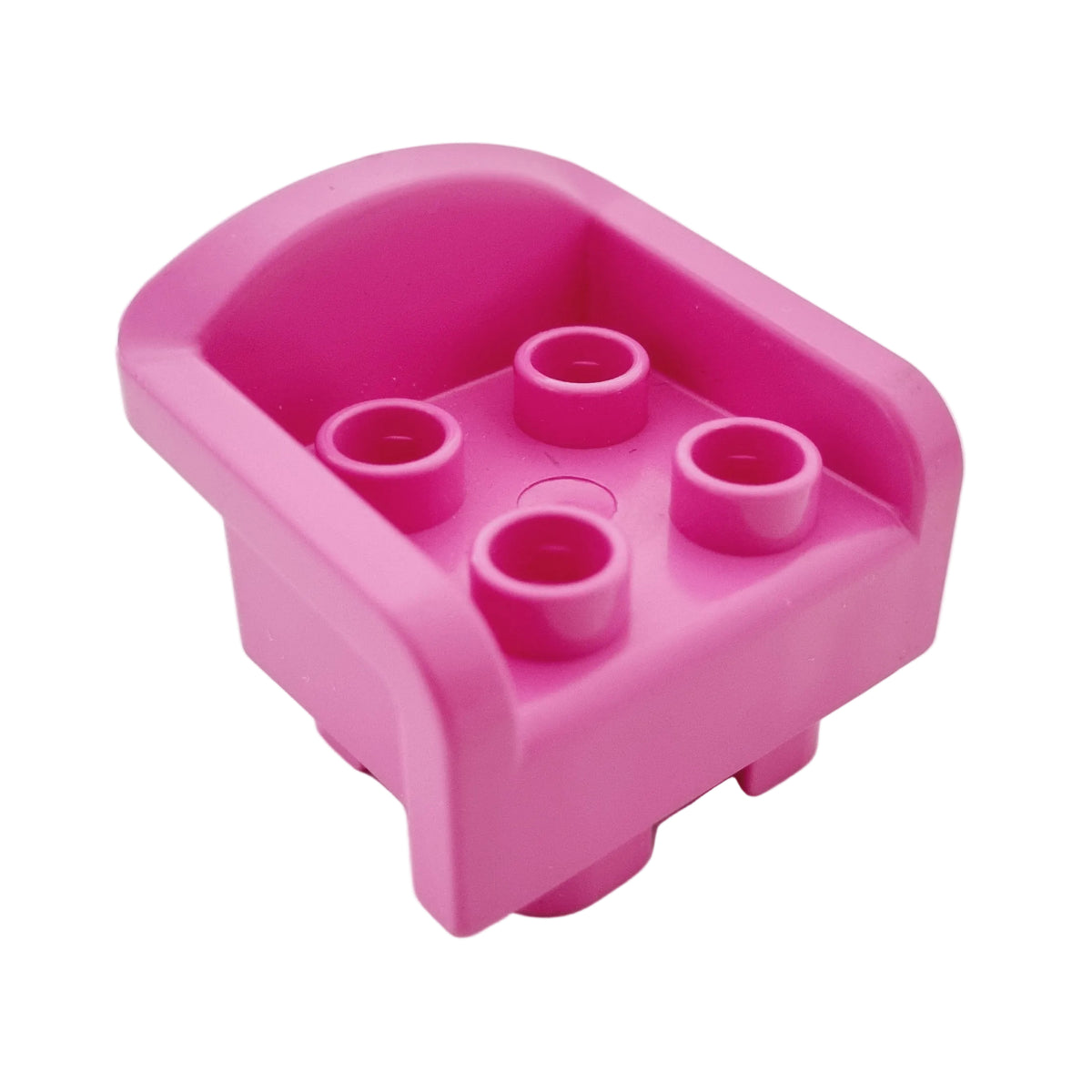 lego duplo möbel wohnzimmer puppenhaus einzeln einzelteile bausteinjäger 6477 sessel thron pink rot