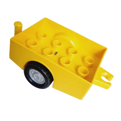 lego duplo anhänger einzeln bausteinjäger 6505 gelb silber einachsig