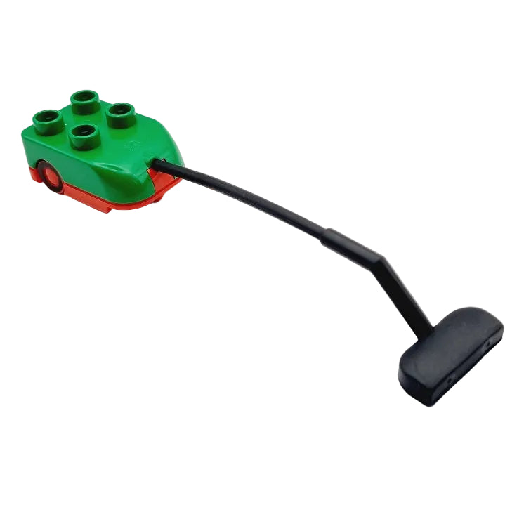 lego duplo elektrogeräte haushalt haushaltsgegenstände haushaltsgeräte puppenhaus selten einzeln einzelteile bausteinjäger 6509c01 staubsauger grün rot