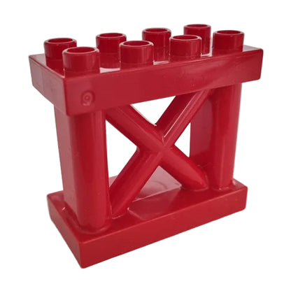 Lego Duplo neue rote kleine Stütze 
