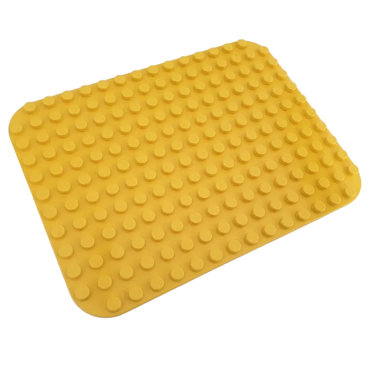 lego duplo platte grundplatte 16x12 6851 gelb dünn einzeln alt selten