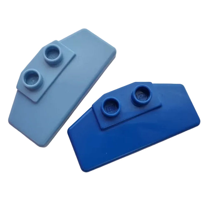 lego duplo einzeln einzelteile fahrzeugeinzelteile bausteinjäger spoiler tragfläche 89398 hellblau blau klein heckspoiler