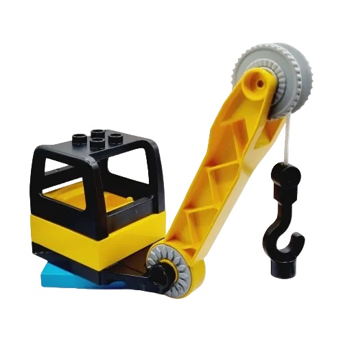 Lego Duplo drehbarer Kran mit Kabine