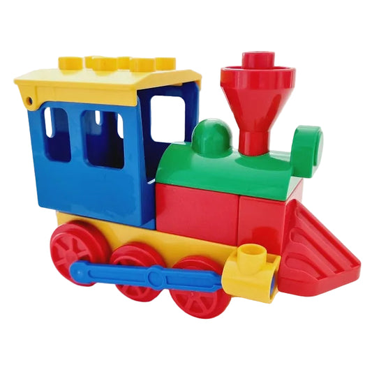lego duplo eisenbahn zug lok lokomotive schiebelok einzeln bausteinjäger bunt 