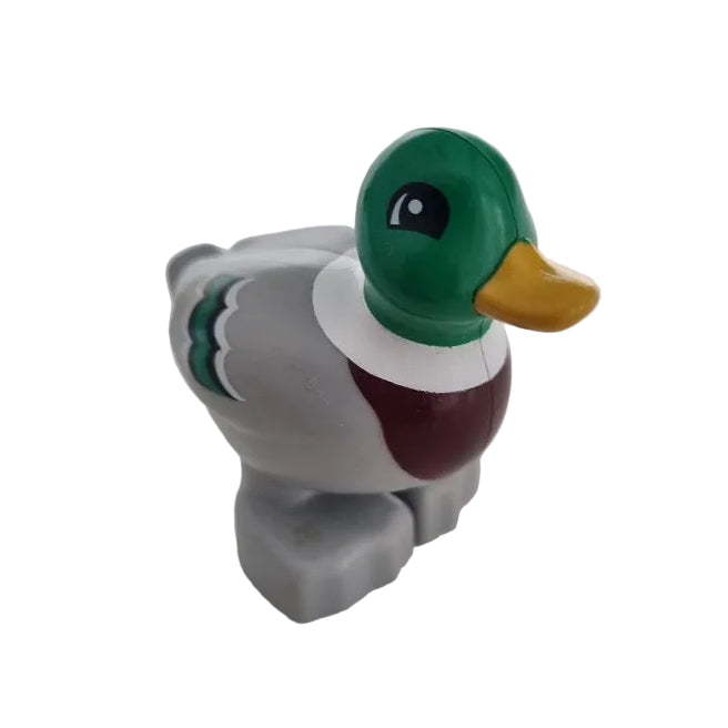 lego duplo tier ente einzeln bausteinjäger selten erpel bb0647c01pb02 grau grün braun