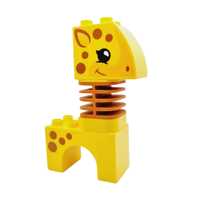 lego duplo bausteinjäger giraffe tier hals biegsamn einzeln 3-teilig 
