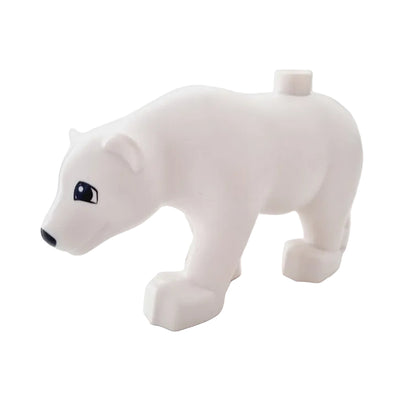 lego duplo eisbär polarbär einzeln einzelteile bausteinjäger dupbearc01pb01 groß bär weiß neu