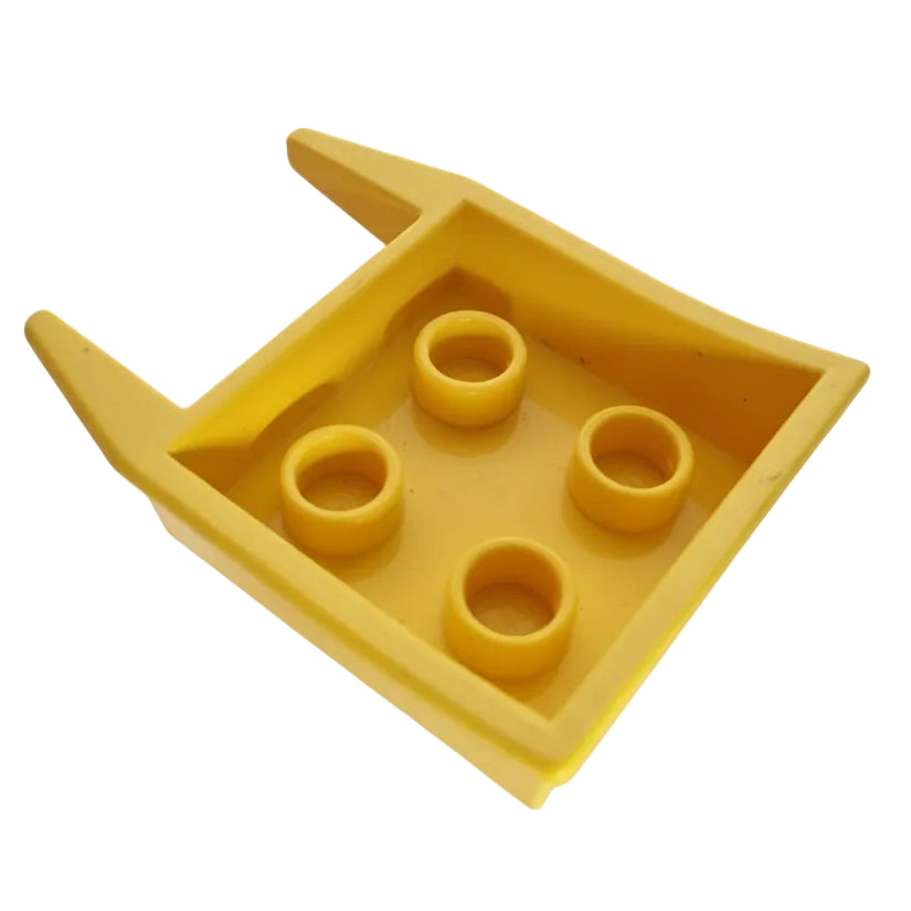 lego duplo einkaufen supermarkt einkaufswagen dupcart gelb alt 