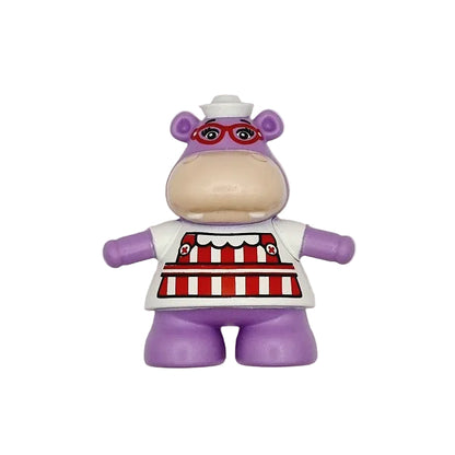 lego duplo figur doc mcstuffins einzeln duphippo hippo nilpferd schürze brille kuscheltier 