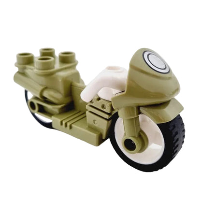 lego duplo motorrad moped töff einzeln einzelteile bausteinjäger dupmc3pb08 khaki kreis radar braun marvel jurassic world owen gummireifen