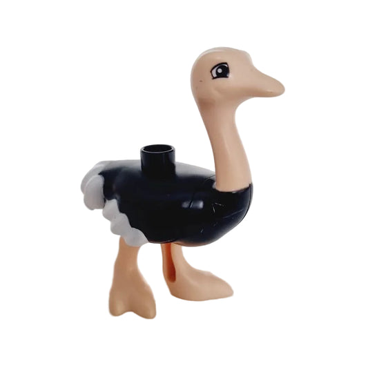 lego duplo vogel strauß dupostrich01 schwarz groß selten afrika einzelteile bausteinjäger