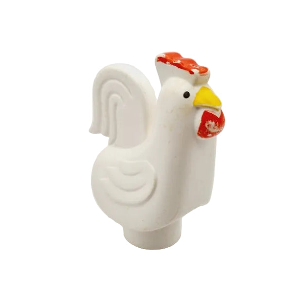 lego duplo huhn hühner hühnerstall hahn bausteinjäger einzeln duprooster2pb01 klein alt rar