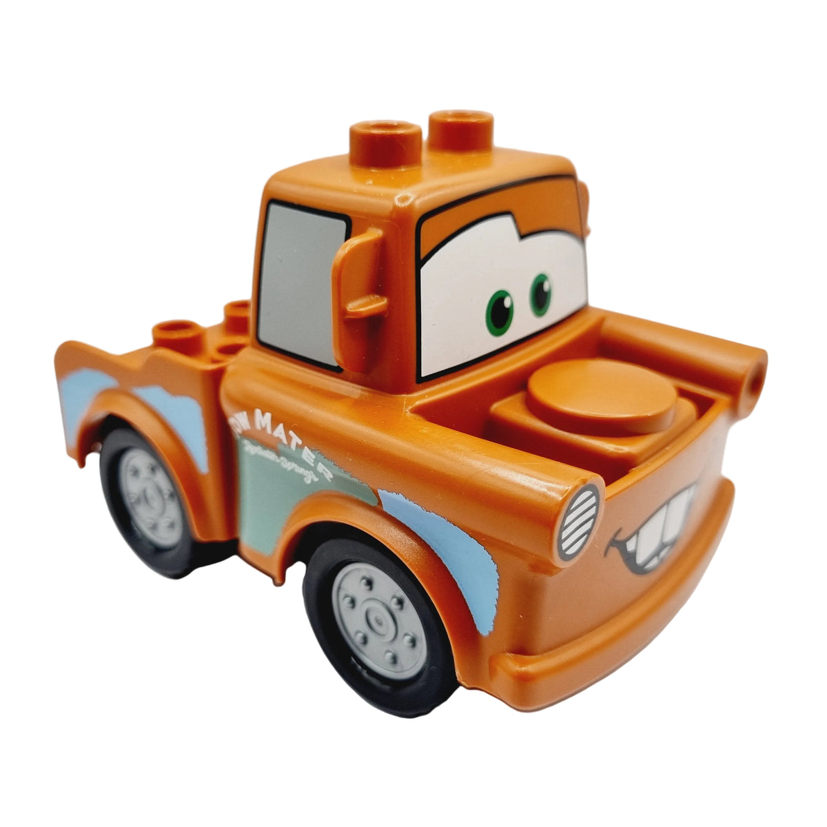 lego duplo disney cars auto autos rennauto lightning mcqueen bausteinjäger einzeln hook tow mater abschlepper braun augen