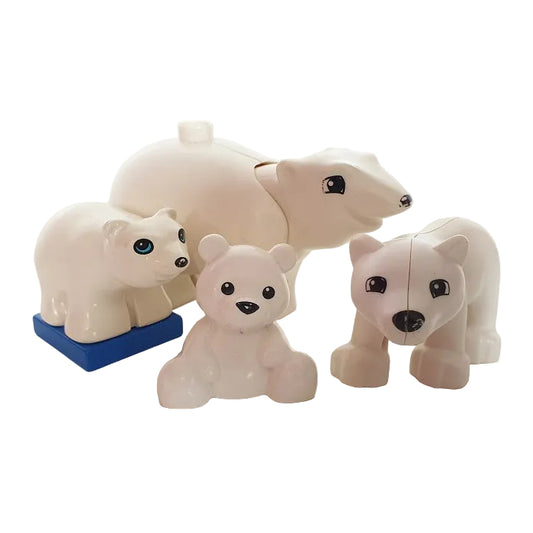 lego duplo eisbär eisbären einzeln einzelteile bausteinjäger 