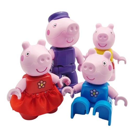 lego duplo peppa wutz pig familie