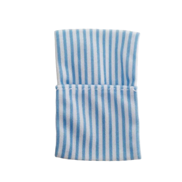 lego duplo einzeln einzelteile textilien schlafsack schlafsäcke bett sleepbag10thin blau hellblau weiß gestreift streifen